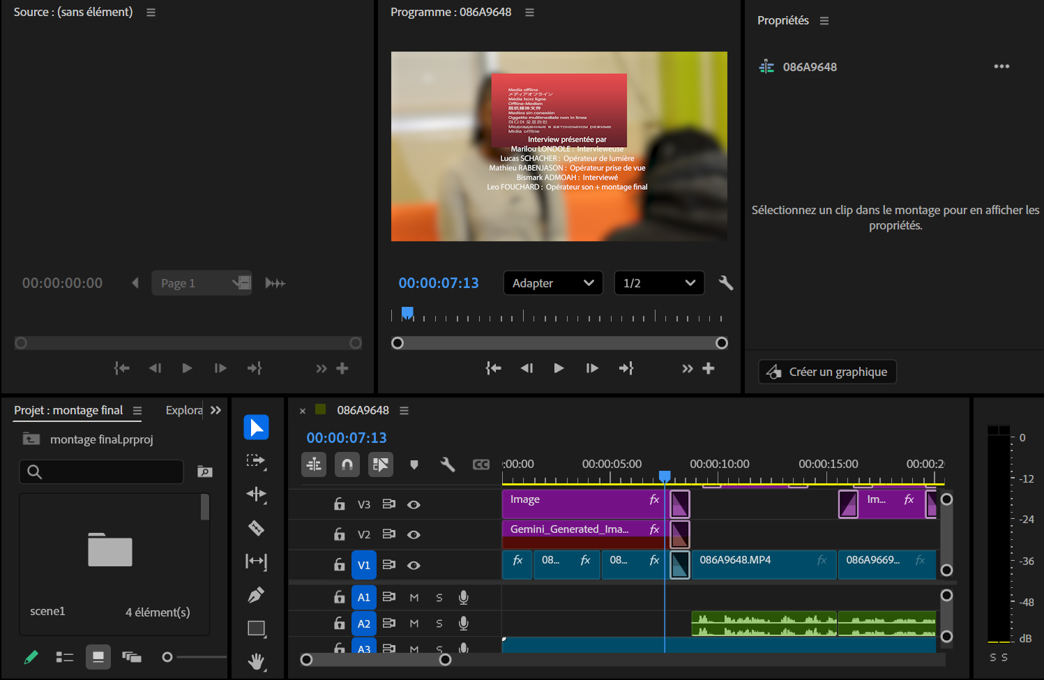 Timeline Premiere Pro